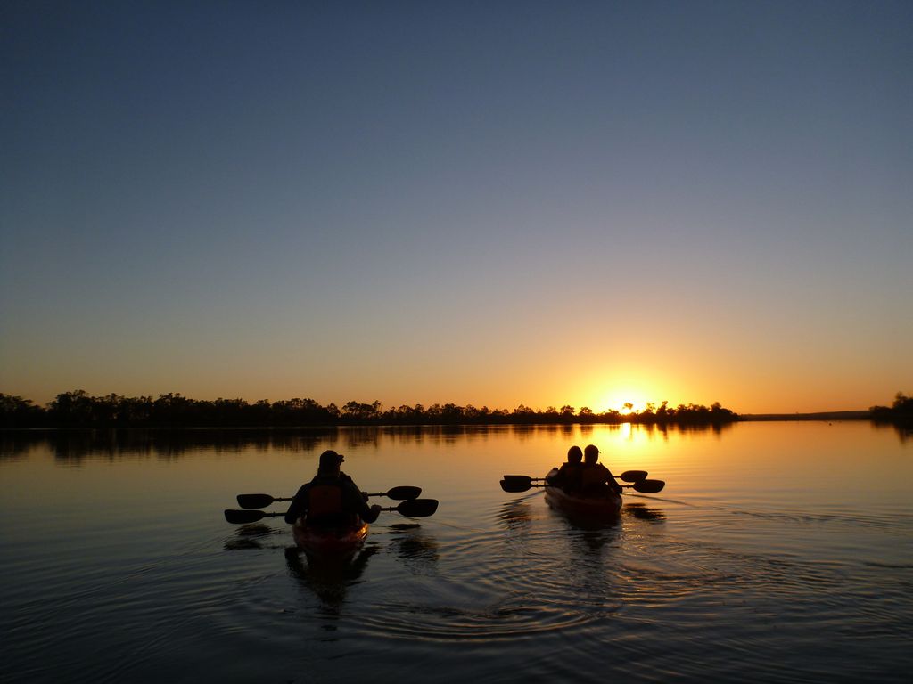 Canoeing in Riverland