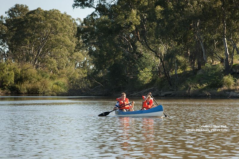 canoeing in shepparton