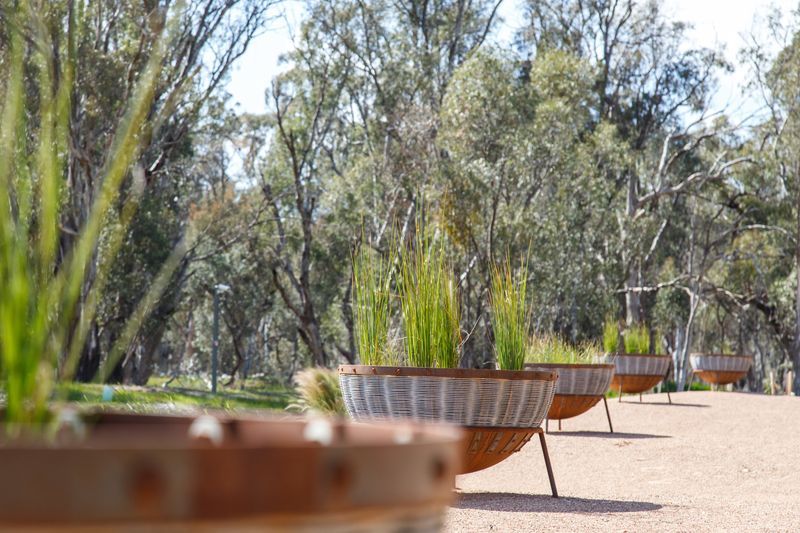 Australian botanic gardens shepparton plan pots