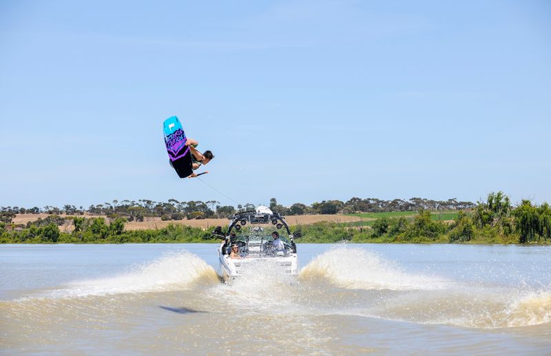 image of water sports on the Murray River