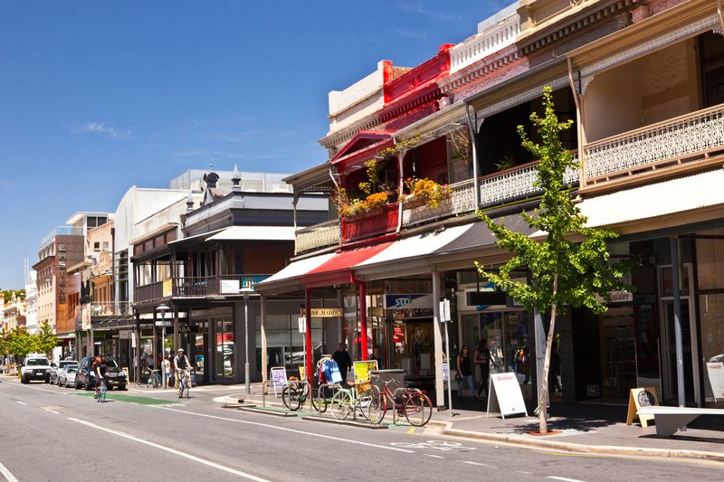 Rundle street in Adelaide