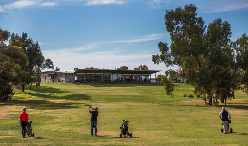 golf course in the riverland 