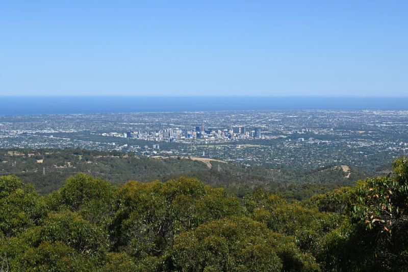 mount lofty views over Adelaide 